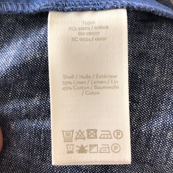 Boden High Rise Linen Blend Shorts Size 8 EUC - Picture 7 of 7